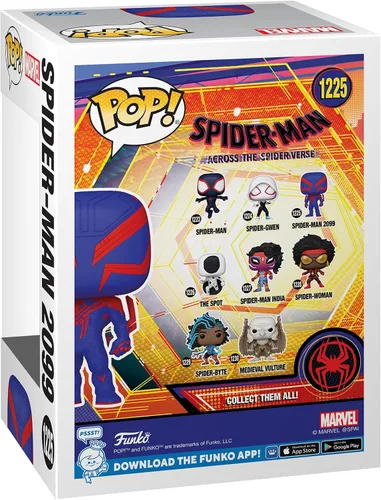 Vista 3 de Funko Pop! Vinyl: Spider-Man : Across the Spider-Verse - Miguel O'Hara - Spider-Man 2099 - Spider-Man - Figura de vinilo coleccionable - Idea