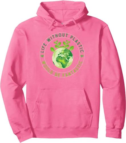 Vista 10 de Life Without Plastic Ecology Planet Original Vegan Gift Pullover Hoodie