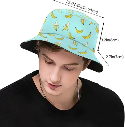 Vista 13 de Bucket Hat Sun Beach Packable Fisherman Cap for Women Men Summer Outdoor Hiking