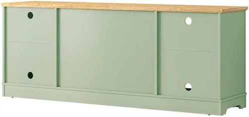 Vista 5 de LIVILAND Soporte para TV de 70 pulgadas para TV de hasta 75 pulgadas - Verde