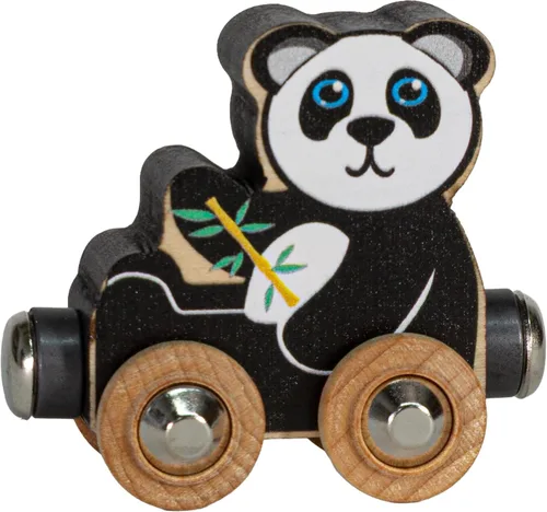 Vista 2 de NameTrain - Oso panda precioso, fabricado en Estados Unidos