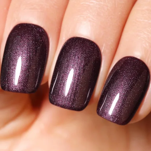 Vista 9 de Esmalte de Uñas en Gel con Purpurina, Esmalte de Uñas en Gel con Purpurina Rojo Sangre Brillante con Destellos, Esmalte de Uñas en Gel con Purpurina