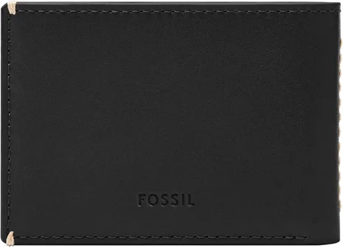 Vista 12 de Fossil Cartera Anderson de piel delgada y minimalista con bolsillo frontal plegable para hombre