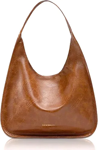 Vista 55 de NEWBELLA Bolso Hobo para mujer - Bolso de hombro y bandolera de cuero sintético, bolso de mano espacioso para el trabajo y uso diario