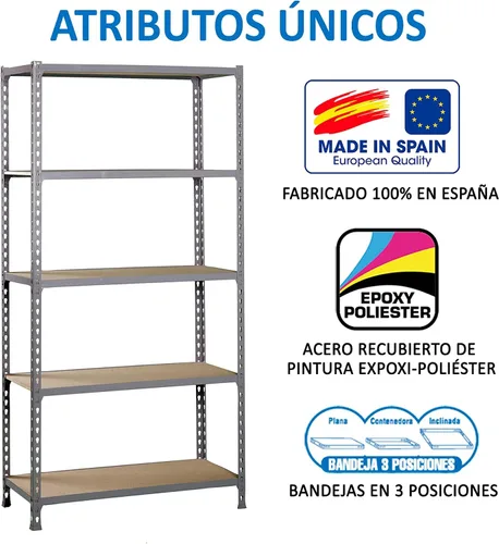 Vista 6 de KIT MADERCLICK PLUS 5/300 GRIS/MADERA
