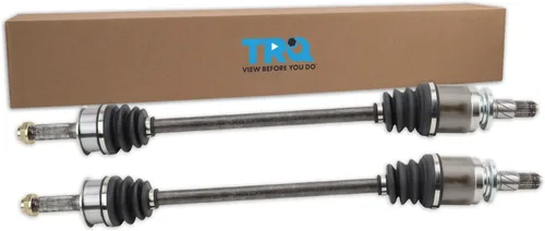 Vista 114 de TRQ Front Left and Right CV Axle Assembly Set 2 Piece