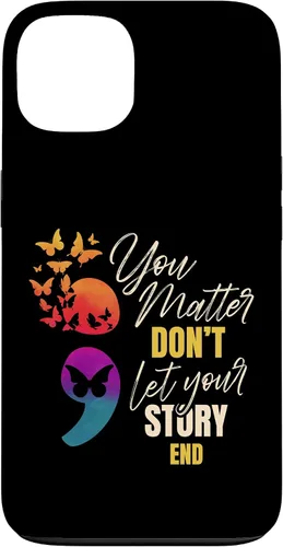 Vista 7 de Semicolon Mental Health Awareness Prevention Case for iPhone 17