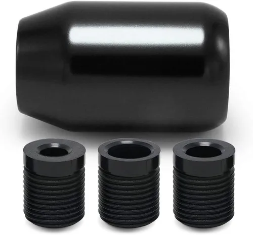 Vista 5 de Cool JDM - Cubierta universal con peso para perilla de palanca de velocidades, manual o automática