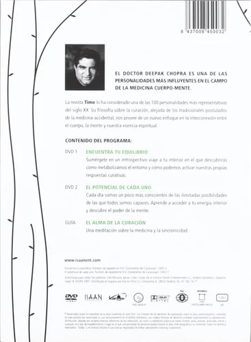 Vista 2 de Deepak Chopra Colección Cuerpo, Mente Y Alma (2007) (2Dvds) (Import Movie) (European Format - Zone 2)