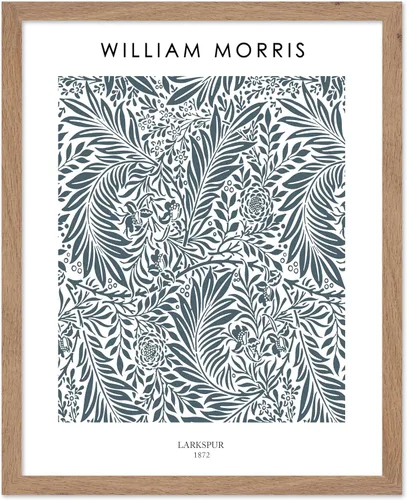 Vista 44 de Poster Master Impresión Vintage del Ladrón de Fresas - Póster Retro de William Morris - Arte de Patrón Floral - Regalo para Hombres y Mujeres