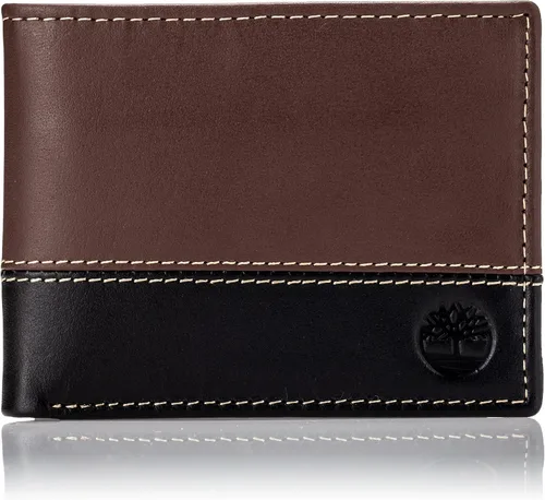 Vista 15 de Timberland Men's Leather Passcase Bifold Wallet Hybrid