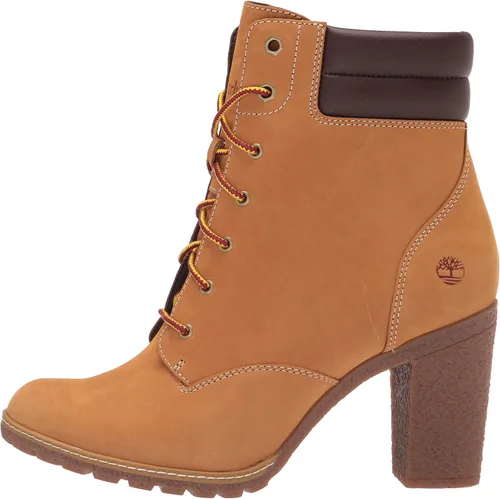 Vista 12 de Timberland Botas de tobillo con cordones para mujer, Trigo gamuzado, 6