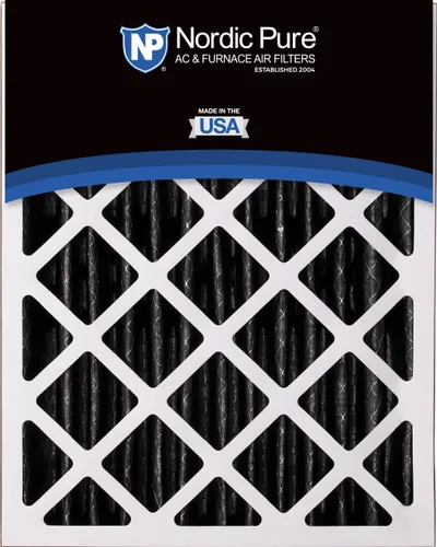 Vista 5 de Nordic Pure 16 x 20 x 5 (tamaño real: 15 7/8 x 19 5/8 x 4 3/8) Honeywell Filtros de aire de repuesto Merv 8 Plus Carbon 1 paquete