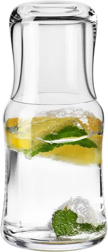 Vista 11 de Krosno - Decantador de whisky con tapón 25.4 oz Colección Caro Para uso en casa, restaurantes, fiestas Idea de regalo para bar mitzvah, boda