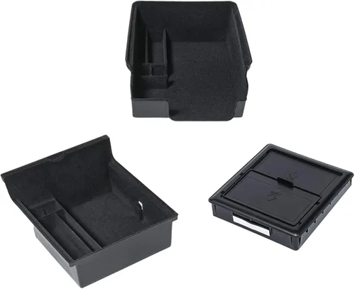 Vista 10 de Organizador de Consola Central de 5 Piezas Compatible con 2025-2026 Nuevo Tesla Model Y Juniper/2024-2026 Tesla Model 3 Highland Accesorios, Caja