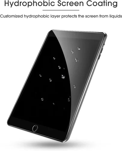 Vista 9 de OMOTON Paquete de 3 protectores de pantalla para iPad de 6ª y 5ª generación, protector de pantalla de vidrio templado compatible con Apple iPad Pro