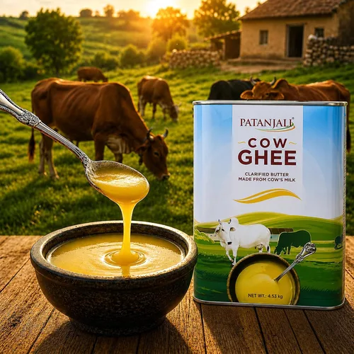 Vista 9 de Patanjali Ghee de vaca 4.53 kg / 9.98 lb