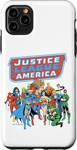Vista 13 de Funda para iPhone 16 DC Comics Justice League Of America Group Shot