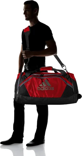 Vista 6 de adidas Team Issue II - Bolsa de lona mediana, Rojo, talla única
