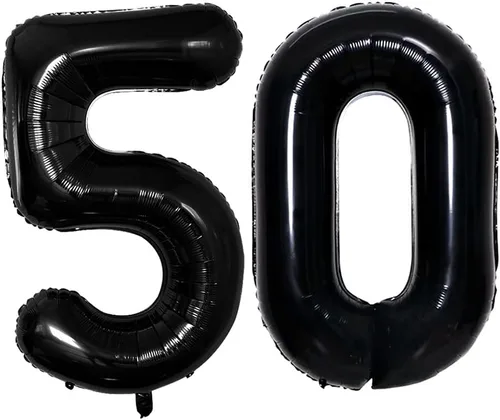 Vista 242 de Goer, conjunto de globos de papel aluminio para decoraciones de cumpleaños, globos de las letras de feliz cumpleaños y de números Oro