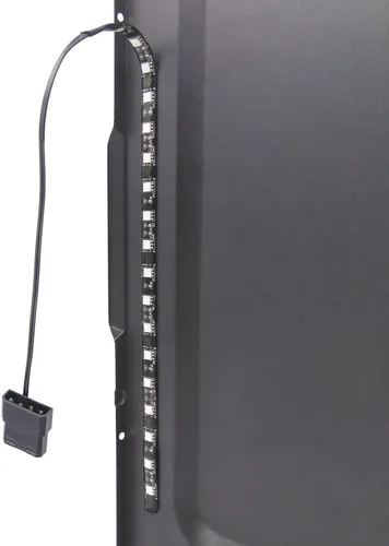 Vista 4 de DS RED - Tira de luz LED para computadora con diseño magnético para kit de iluminación de carcasa de PC, torre media y torre completa