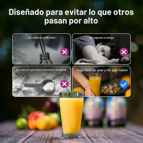 Vista 7 de Hollywood Miracle Diet Dieta de 48 horas, mezcla natural de bebida y fruta-32 oz