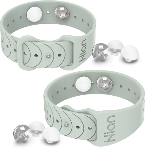 Vista 24 de Pulseras de mareo por movimiento, para adultos, niños y mujeres embarazadas, pulseras de acupresión antináuseas para automóvil, mar, aire, crucero
