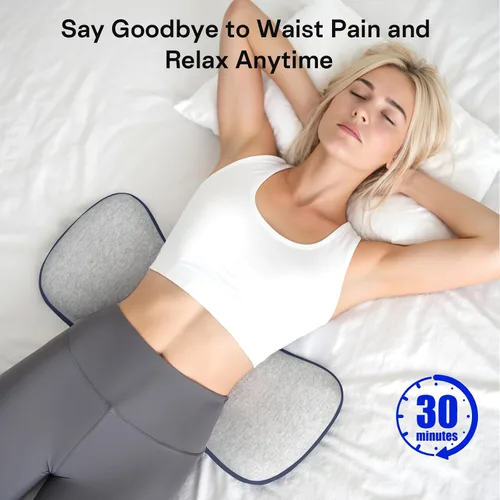 Vista 7 de Almohada de Soporte Lumbar para Cama, Almohadas de Espuma Viscoelástica para Alivio del Dolor de Espalda, Almohada de Alivio del Dolor Lumbar
