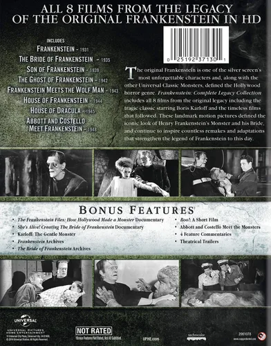 Vista 2 de Frankenstein Complete Legacy Collection Blu-ray