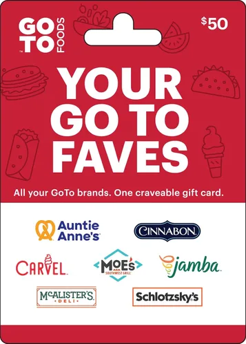 Vista 2 de GoTo Foods Physical Gift Card - $25