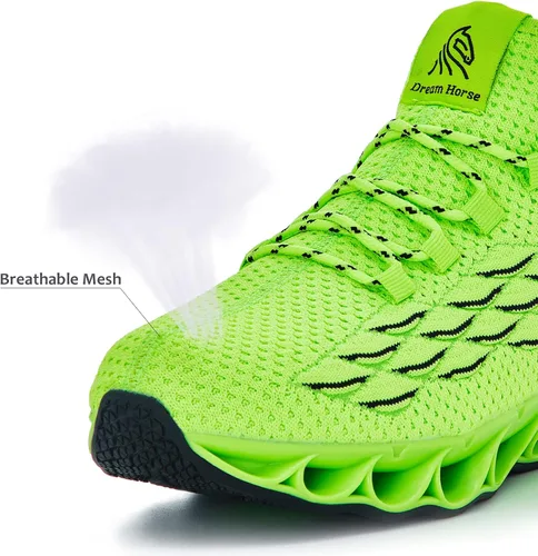 Vista 4 de Zapatos de trabajo ligeros para hombre, zapatos indestructibles con punta de acero, zapatos de seguridad de malla transpirable a la moda, zapatos