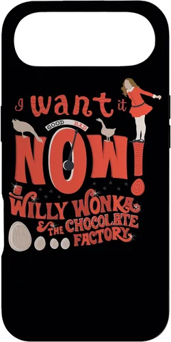 Vista 27 de Willy Wonka Carcasa para iPhone 17 y The Chocolate Factory I Want It Now