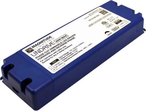 Vista 5 de Controlador LED - Magnitud 12V - 20W Lindrive Transformador LED voltaje constante regulable controlador SLT20L12DC