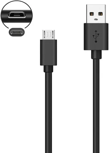Vista 2 de Cable de carga USB compatible con SENNHEISER PXC 550-II, imagen más nítida propia, makemate BKM200 Auriculares de TV digital Cable de carga micro USB