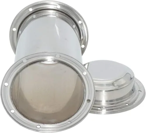 Vista 7 de Time Capsule Waterproof Stainless Steel 18.5cm/7.28in Sturdy Lock Container for Graduation Birthday Future
