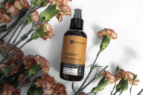 Vista 5 de Eve Hansen Set de limpiador e hidratante de vitamina C Gel facial natural Vit C (8 onzas) para una limpieza profunda 1 hidratante iluminador