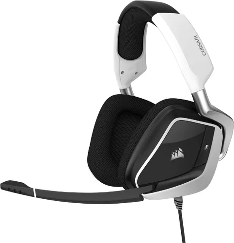 Vista 9 de Corsair Void RGB Elite - Auriculares inalámbricos para juegos, sonido envolvente 7.1, micrófono omnidireccional, almohadillas de malla