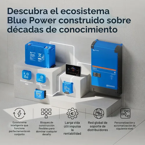 Vista 8 de Victron Energy BlueSolar MPPT Controlador de carga solar - Controladores de carga para paneles solares - 100V, 15 amperios, 12/24 voltios