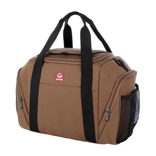 Vista 6 de Bolsas de lona con enfriador Wolverine Capacidad para 30 latas Aisladas Reutilizables Resistente Ajustable Para viajes Sitio