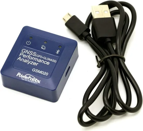 Vista 2 de Power Hobby PHGSM020 - Analizador de rendimiento con GPS + GLONASS, medidor de velocidad Bluetooth y registrador de datos