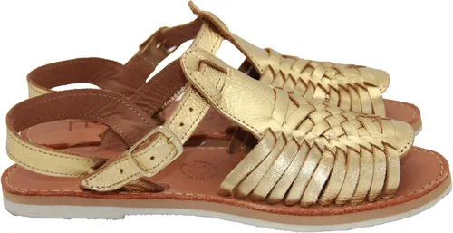 Vista 3 de The Western Shops Sandalias de cuero para mujer, sandalias de mujer Huarache, sandalias de cuero mexicano del dedo del pie abierto