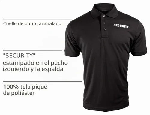 Vista 6 de Propper Polo de seguridad de manga corta para hombre Negro