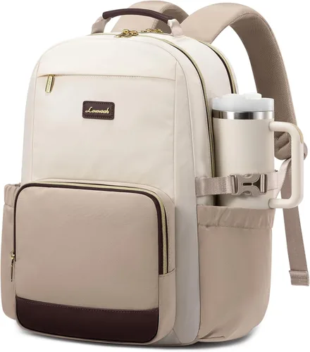 Vista 58 de LOVEVOOK Mochila para laptop para mujer, 15,6 pulg.