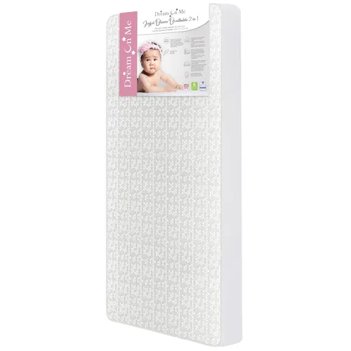 Vista 3 de Dream On Me Colchón estándar de espuma transpirable para cuna y cama infantil, 5 pulgadas I Green Guard Gold Certified