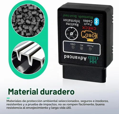 Vista 3 de 1 herramienta de diagnóstico Bluetooth OBD2 para automóvil, monitoreo en tiempo real ELM327 V2.1 lector de código, mini escáner antiinterferencias