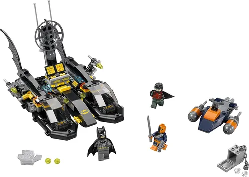 Vista 4 de Superhéroes 76034 de Lego, Juego de Construcción de la Persecución del Puerto del Batibote