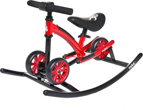 Vista 3 de Mobo Cruiser Wobo - Caballo mecedor y bicicleta de equilibrio para bebé, 5 pulgadas