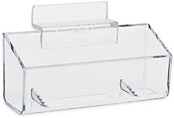 Vista 2 de Source One Deluxe Slotwall/Slatwall - Tarjetero transparente (1 unidad)