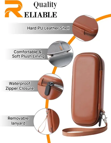 Vista 3 de Funda rígida de transporte para Ray-Ban Meta WayfarerSkylerHeadliner y Gen 2 y Oakley Meta HSTN Smart Glasses Funda de carga para gafas de sol