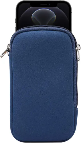 Vista 8 de Funda de neopreno para teléfono celular, suave, elástica, a prueba de golpes, funda cruzada con cordón para collar para iPhone 12 Pro Max XS
